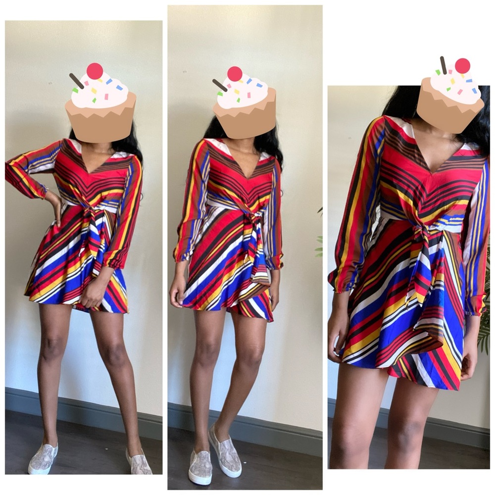 Express Mini Skater Dress